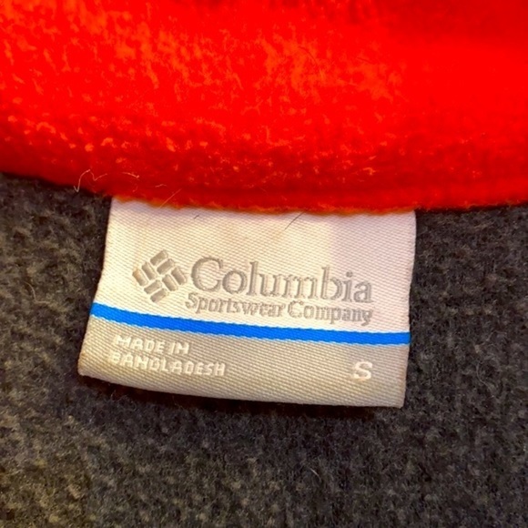 Men’s Columbia University of Florida Gray Fleece Zip Up Size Small - Picture 5 of 9